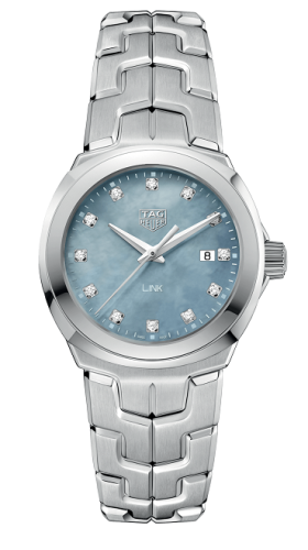 TAG Heuer Link Quartz 32mm Stainless Steel / Blue MOP